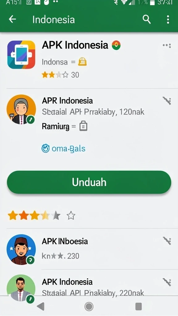 Tampilan antarmuka bola369 di Android